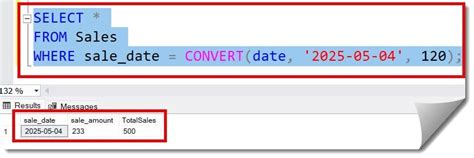 SQL for the Filter Between Dates に対する画像結果