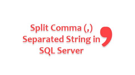 Image result for How to Separate Text in SQL