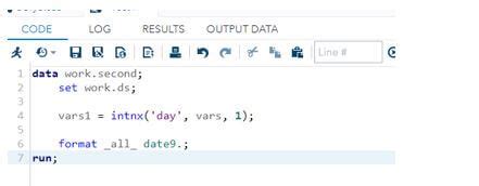 Toradh íomhá ar SAS Syntax Make Uppercase
