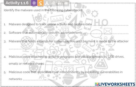 Image result for Virus Computer Worksheet Grade 4