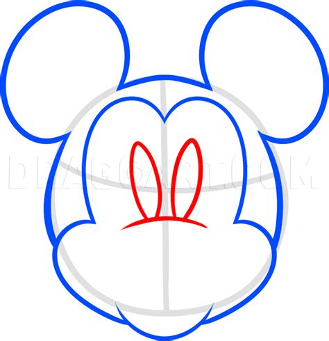 How to Draw Mickey Mouse に対する画像結果