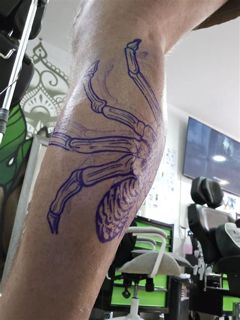 Facehugger, Alien. By Jason, Free Spirit Tattoo in Manly : r/TattooDesigns