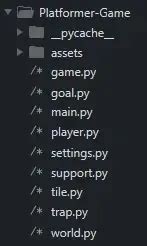 Toradh íomhá ar Code for 3D Platformer Python Code