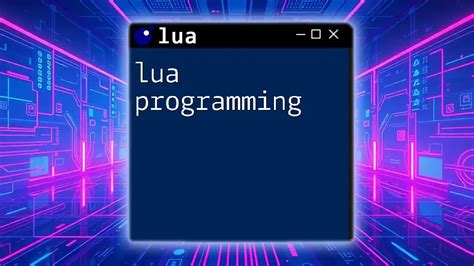 Image result for How to Program Lua