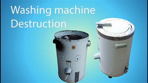 Image result for Washing Machine Destruction