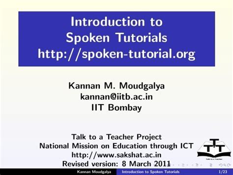 Image result for Spoken Tutorial