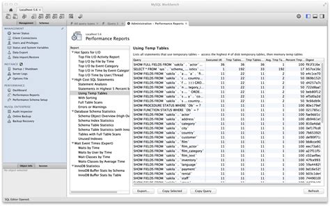 Toradh íomhá ar MySQL Query Optimizer