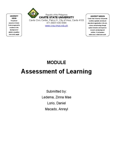 Image result for Module Assessment Panels