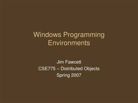 Image result for Programming Environment PPT