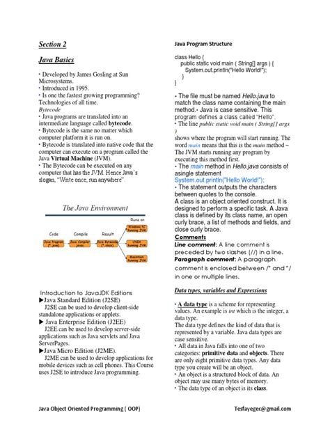 Toradh íomhá ar Object-Oriented Programming Notes