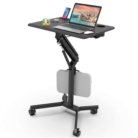 Portable Computer Desk On Wheels に対する画像結果