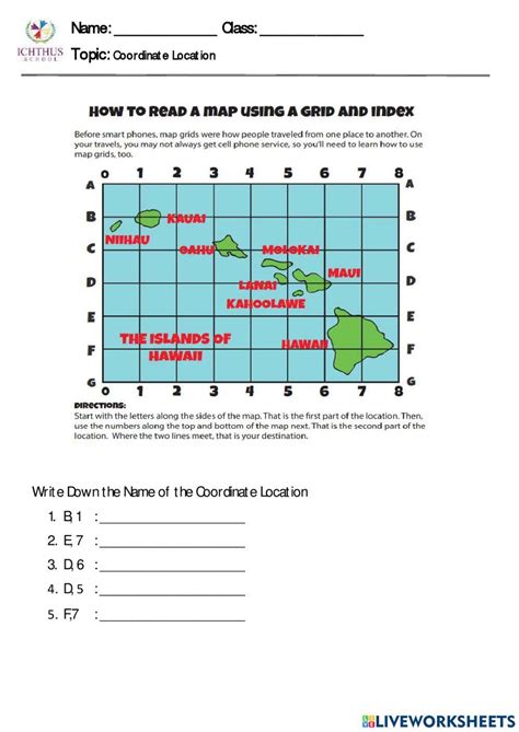 Résultat d’images pour Map with Grid and Key