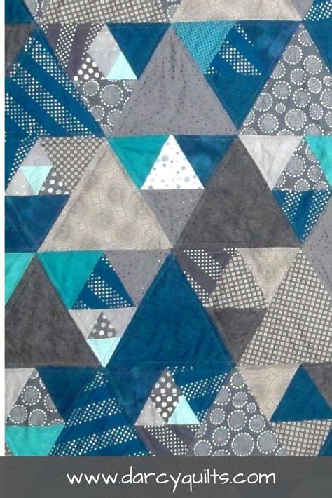 Image result for Easy Triangle Quilt Pattern