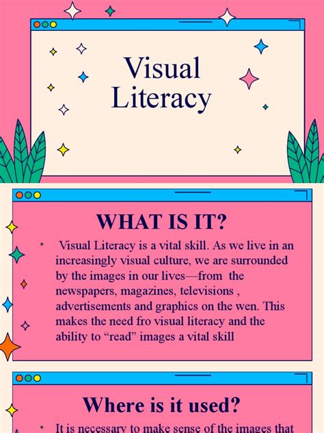 Toradh íomhá ar Visual Literacy Examples