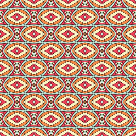 Toradh íomhá ar Retro Geometric Patterns