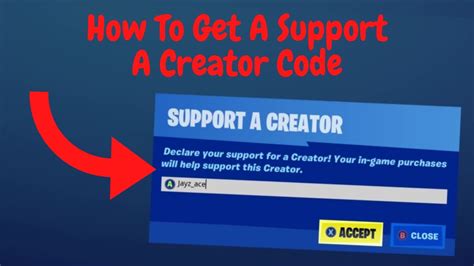 Image result for Support a Creator Code Logo