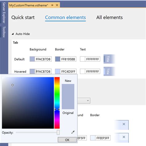 Image result for Visual Studio Color Theme