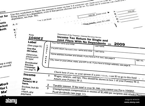 Image result for How to File 1040EZ Tax Form