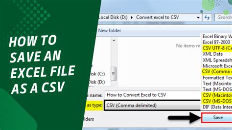 Toradh íomhá ar How to Save CSV File in Excel