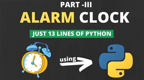 Image result for Coding of an Alarm Clock Python