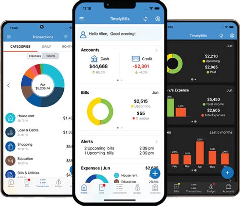 Bill Management App に対する画像結果