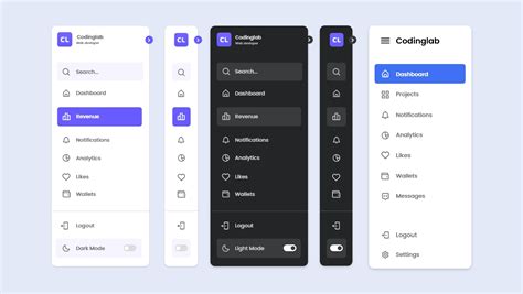 Toradh íomhá ar CSS Side Menu