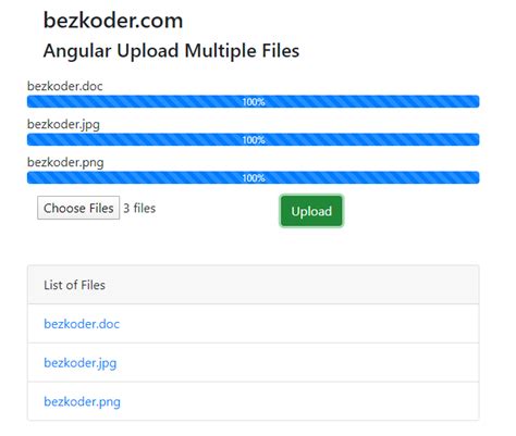 Image result for Multiple File Upload HTML