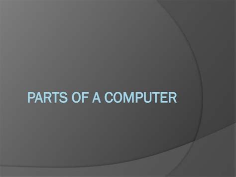 Toradh íomhá ar Introduction to Basic Part of Computer