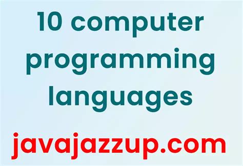Image result for List of All Computer Programming Languages