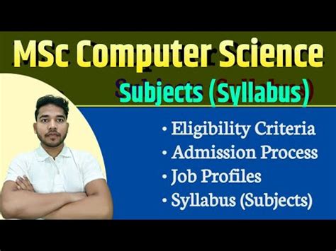 Image result for MSC Computer Science Syllabus