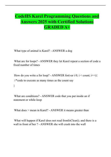 Toradh íomhá ar CodeHS Introduction to Programming Answers for School Students PDF