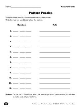 Image result for Number Pattern Puzzles