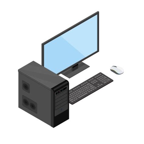 Monitor Computer 3D Drawing に対する画像結果