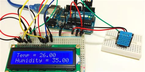 Toradh íomhá ar Temperature and Humidity Sensor Arduino Pins