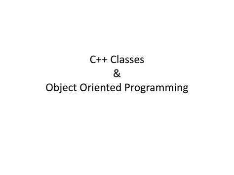 Classes in Object-Oriented Programming に対する画像結果