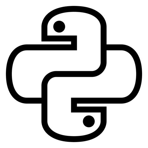 Image result for Python Icon Black Background