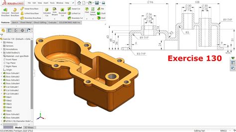 Image result for SolidWorks 3D Exercises PDF