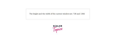 Image result for Window Object in JavaScript