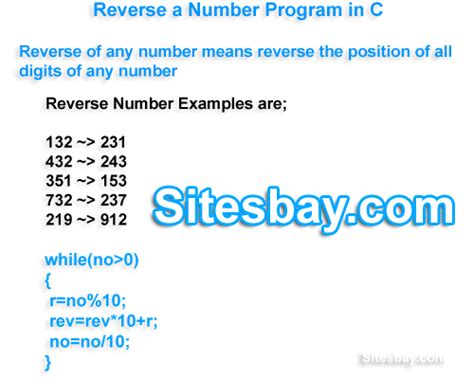 Image result for Revers of Array Number C Program