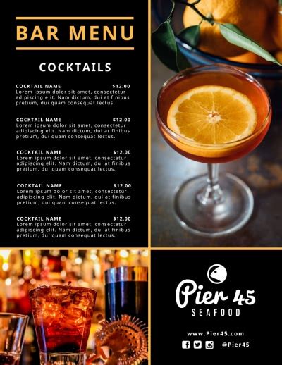 Bar Menu Support に対する画像結果