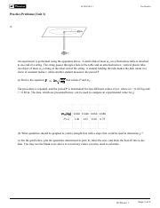 Image result for AP Physics 1 Unit 1 Practice Problems Printable