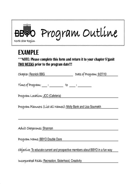 Image result for Theme of Program Outline