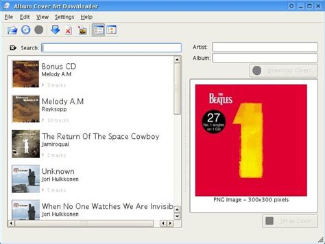 Image result for Album Cover Art Downloader