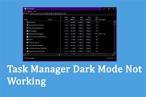 Toradh íomhá ar Task Manager On Windows 10