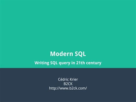 Toradh íomhá ar SQL Query Modern
