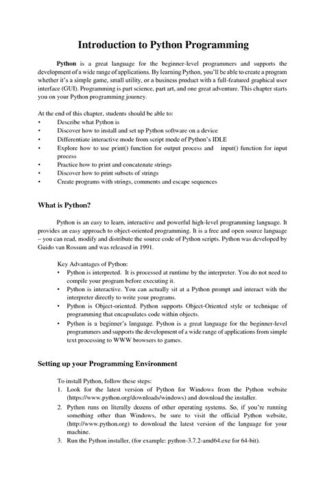 Image result for Introduction to Programming Python Solutions