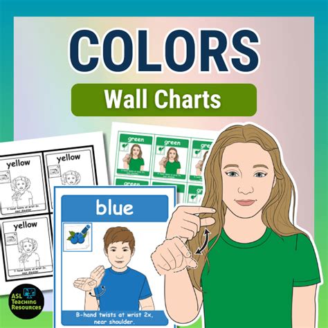 Image result for Sign Language Color Chart