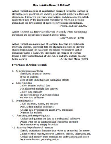 Image result for Action Research Objectives Examples