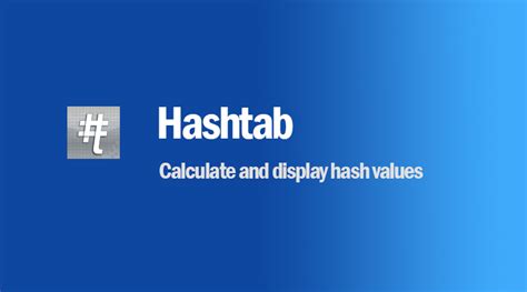 Image result for HashTab Tutorial Apple