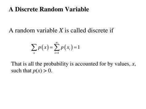 Image result for Discrete Random Variable Examples Science